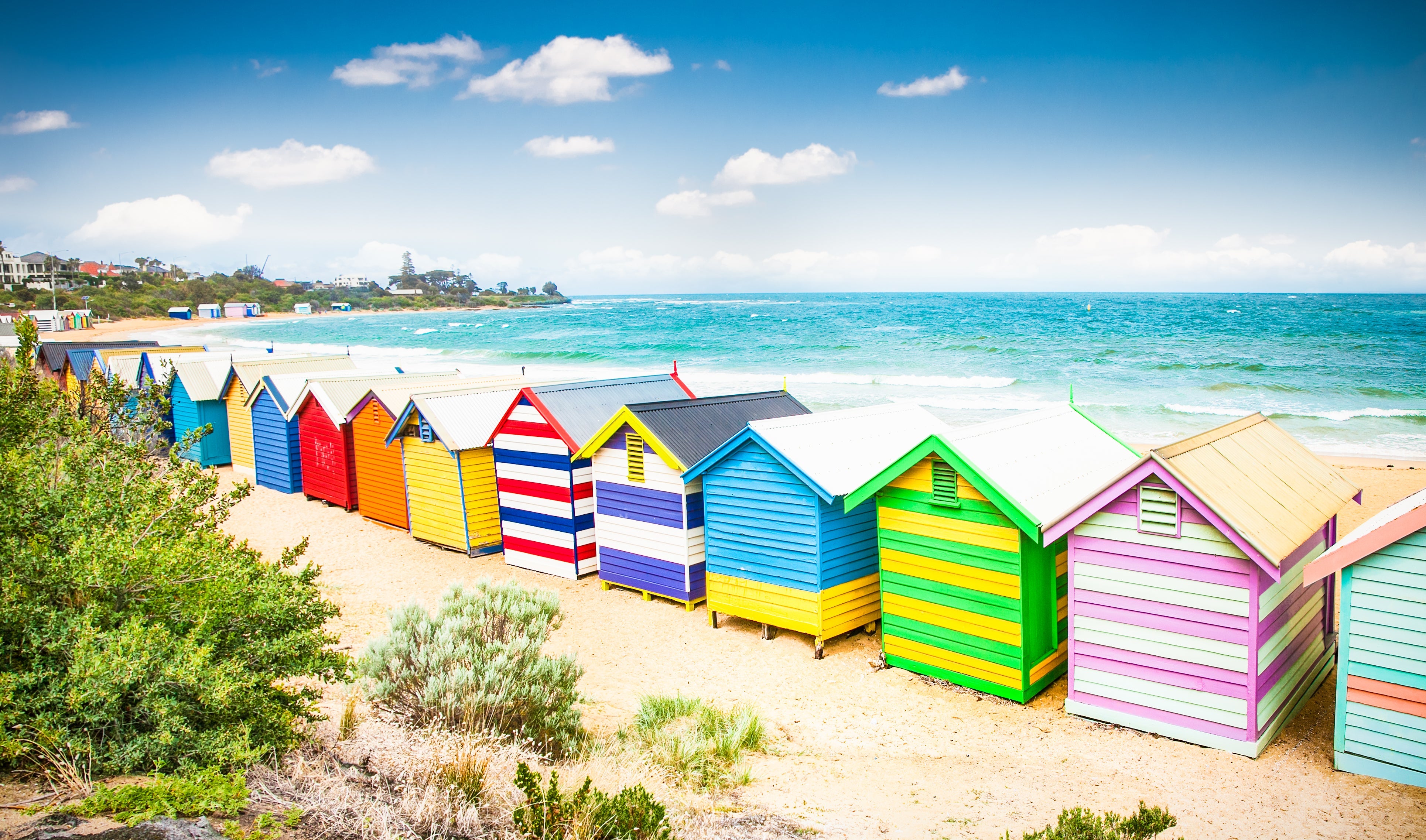 Top beaches within an hour of Melbourne, image size:3861x2275