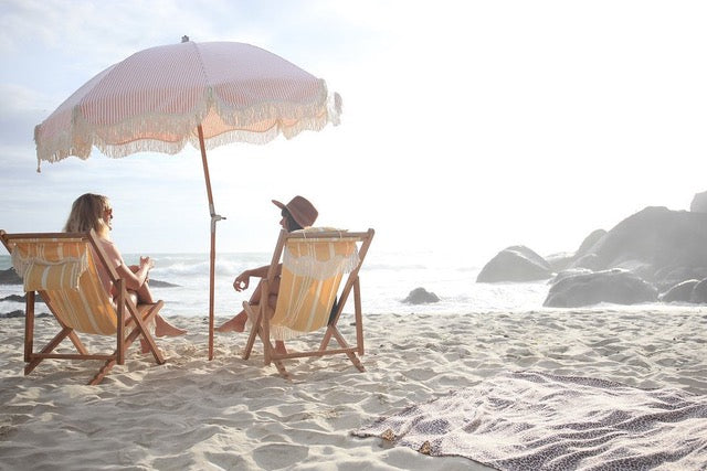 How to stop your umbrella flying away at the beach
