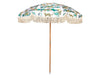 Bamboo & Bungalow Premium Beach Umbrella- Swinging Safari