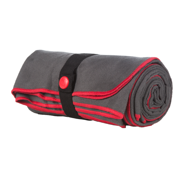 Red Paddle Microfibre Beach Towel - Earthy Grey