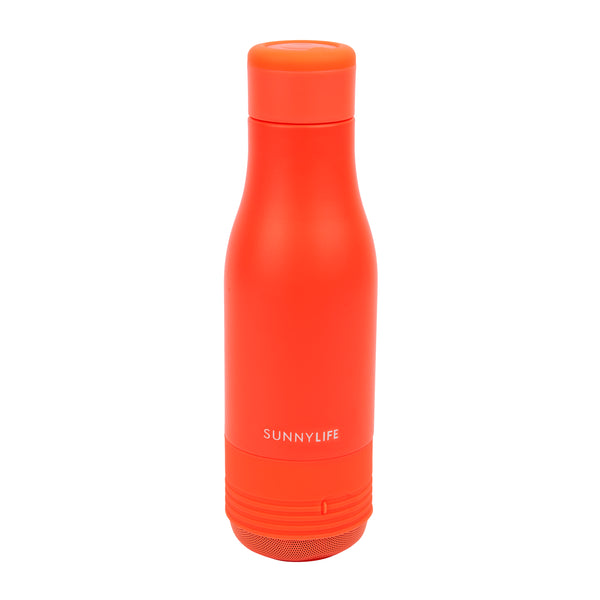 SunnyLife Water Bottle Speaker - Coral 360ml