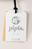 Pipi's of Rye - Premium Beach Umbrella- Coastal Floral Blue