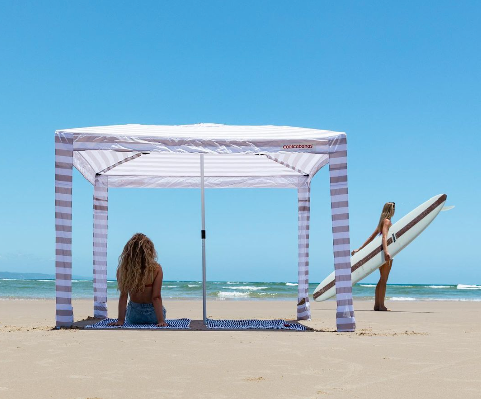 Shade is so important on the beach