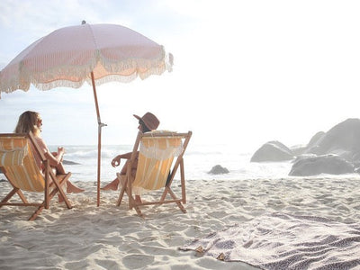 How to stop your umbrella flying away at the beach