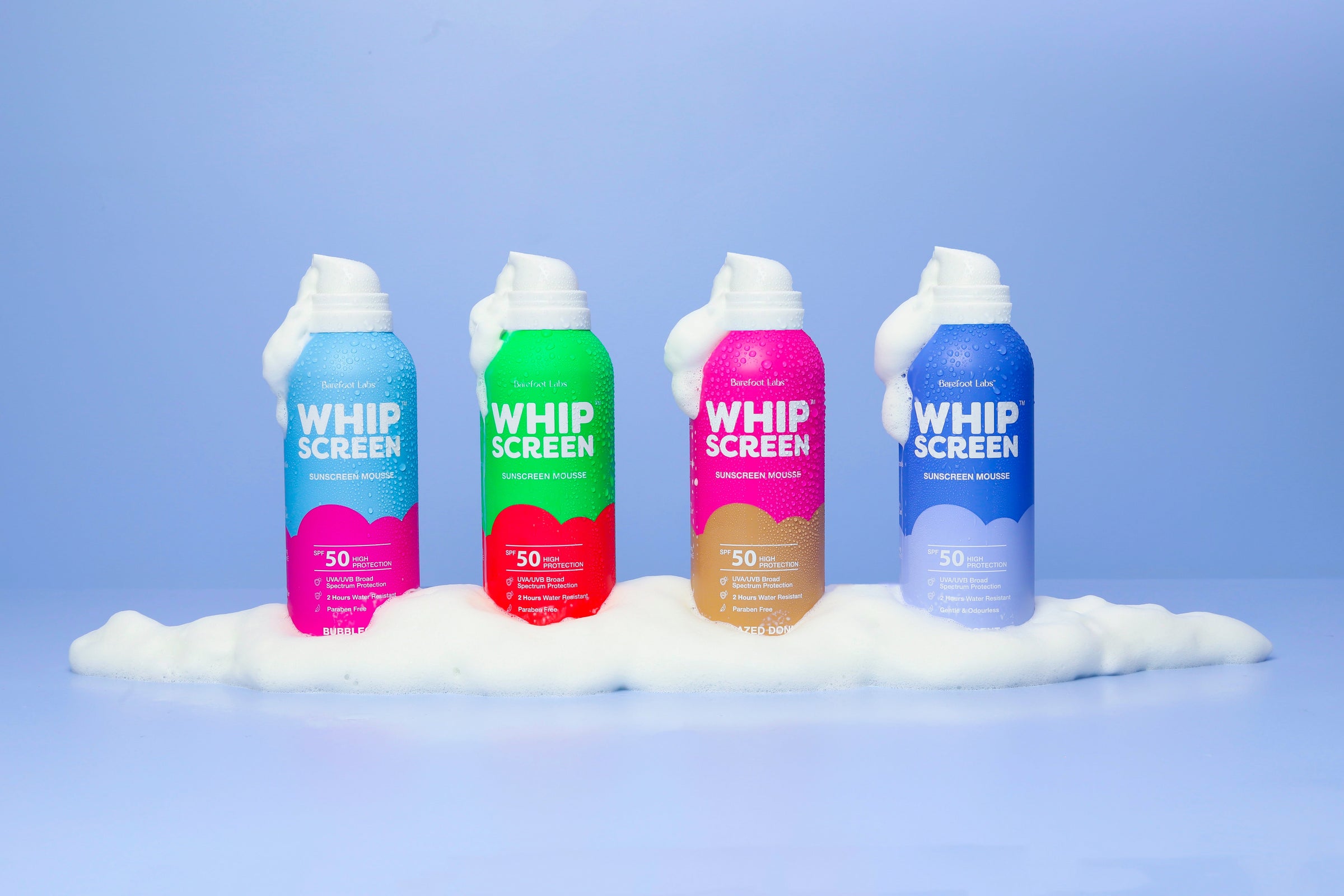 WhipScreen SPF50 Sunscreen Mousse