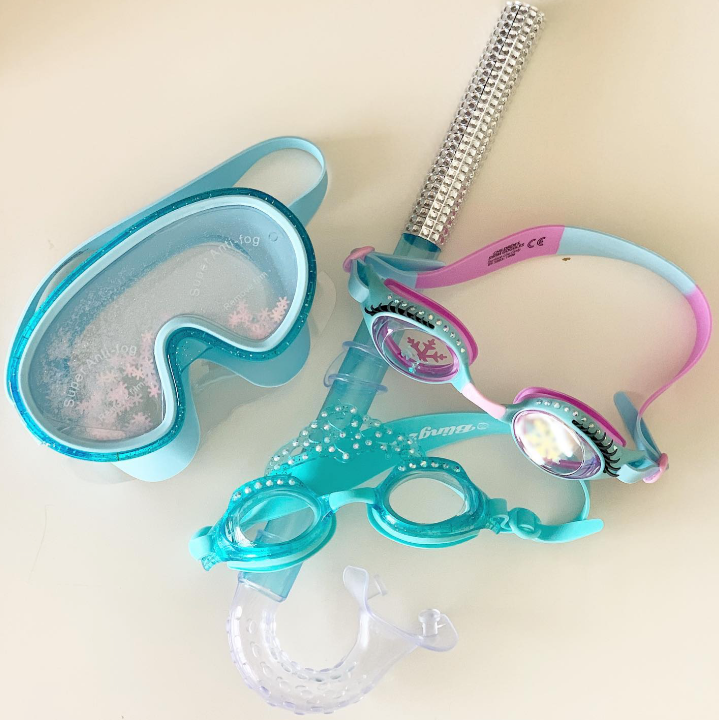 Bling2o Snorkel - Ice Flake Blue