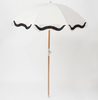 SunnyLife Premium Luxe Beach Umbrella- Casa Marbella Vintage Black