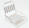 SunnyLife  Premium Beach Chair - Charcoal Stripe