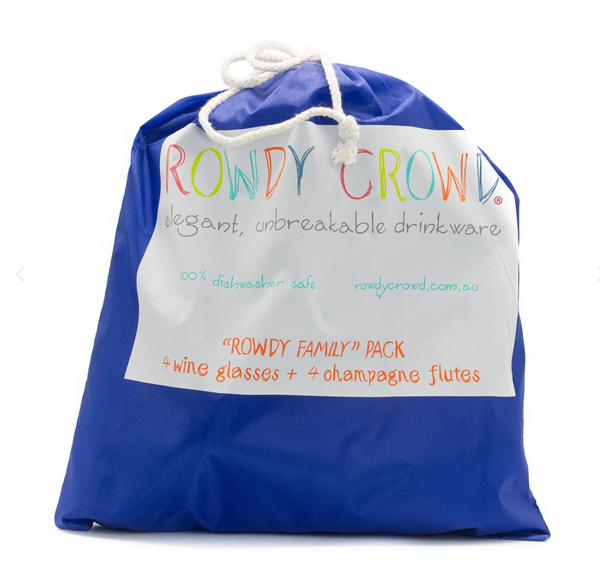 Rowdy Crowd Beach Glasses Combo 8 pack