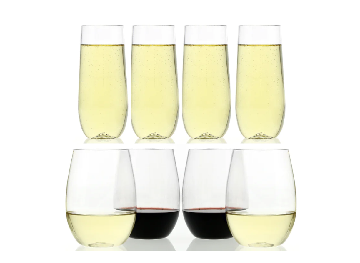 Rowdy Crowd Beach Glasses Family 8 pack