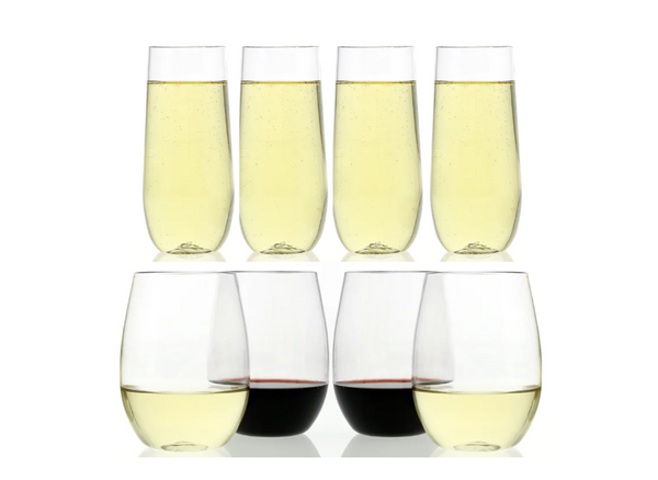 Rowdy Crowd Beach Glasses Family 8 pack