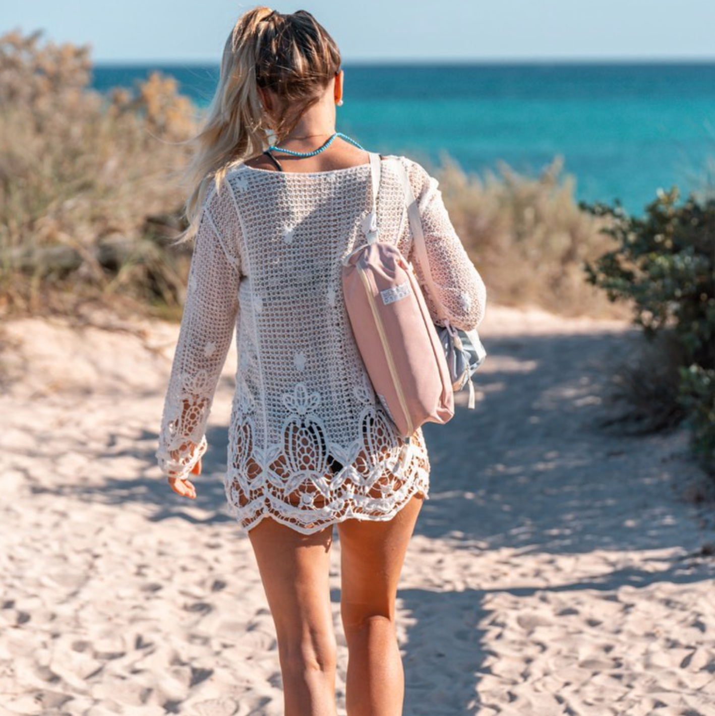 Sabulo Beach Chair & Mat- Blush