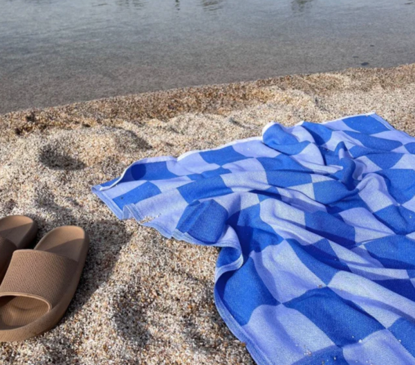 Knotty Beach Towel Gambit- Santorini