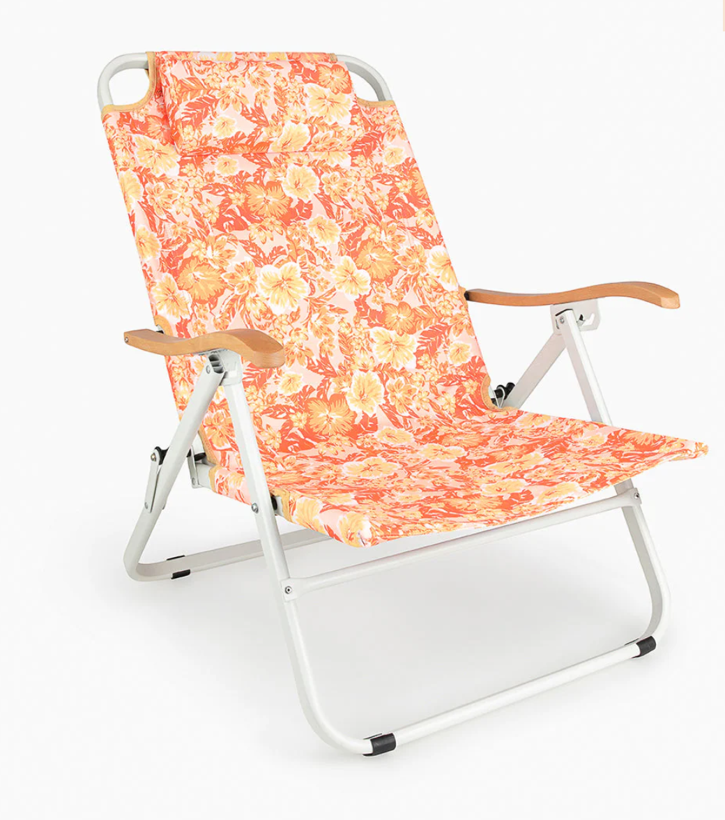 Isla Reclining Beach Chair-Solana