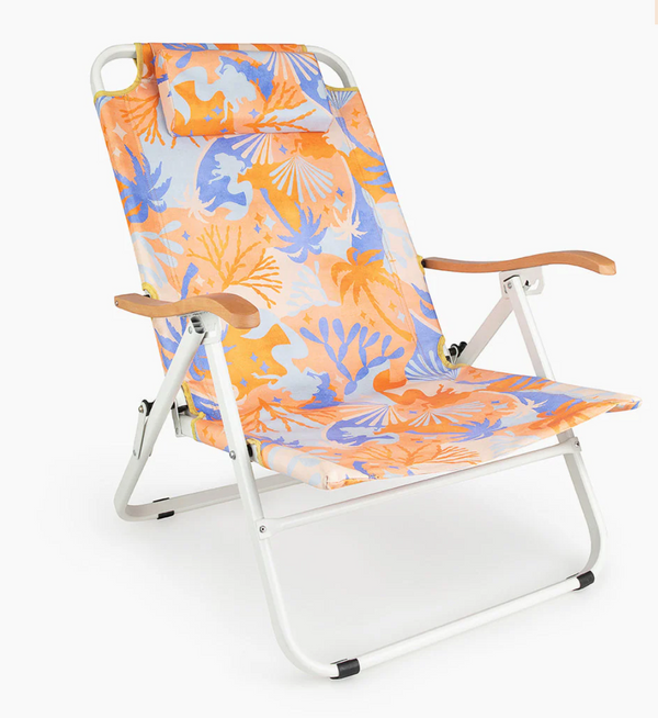 Isla Reclining Beach Chair-Pacifica