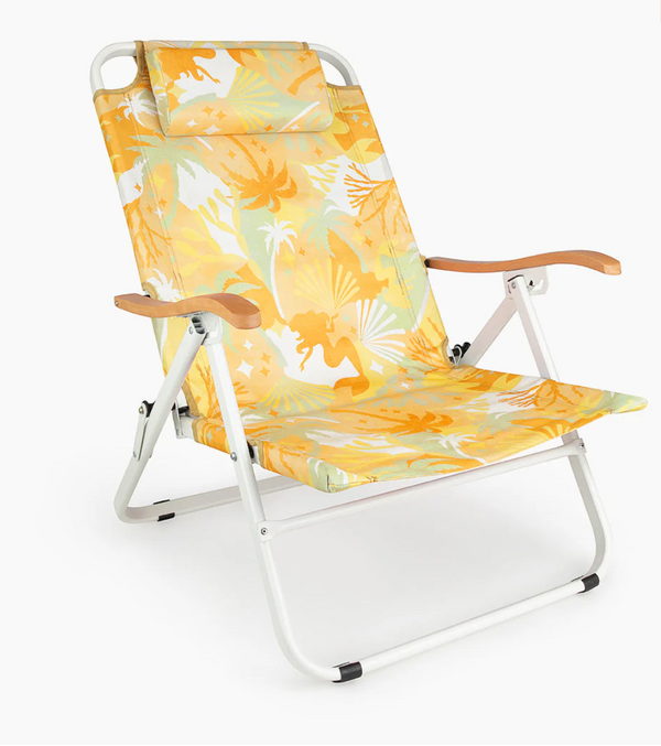 Isla Reclining Beach Chair-Hideaway