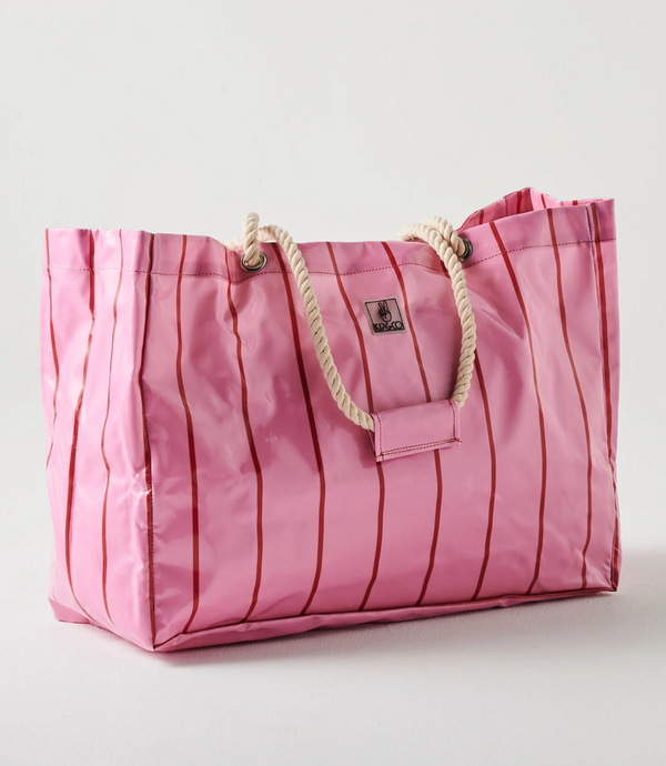 Kip&Co Carry All  Beach Bag - Iced Vovo Stripe