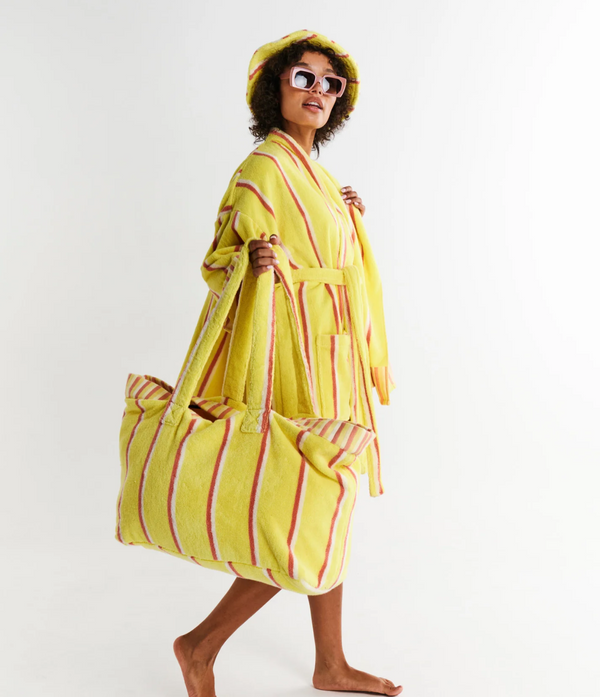 Kip&Co Terry Oversized Beach Bag - Pina Colada