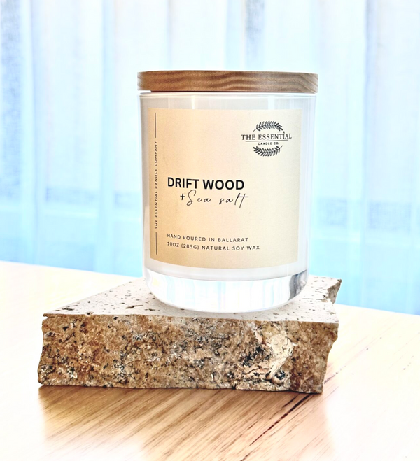 The Essential Candle Co - Driftwood & Sea Salt