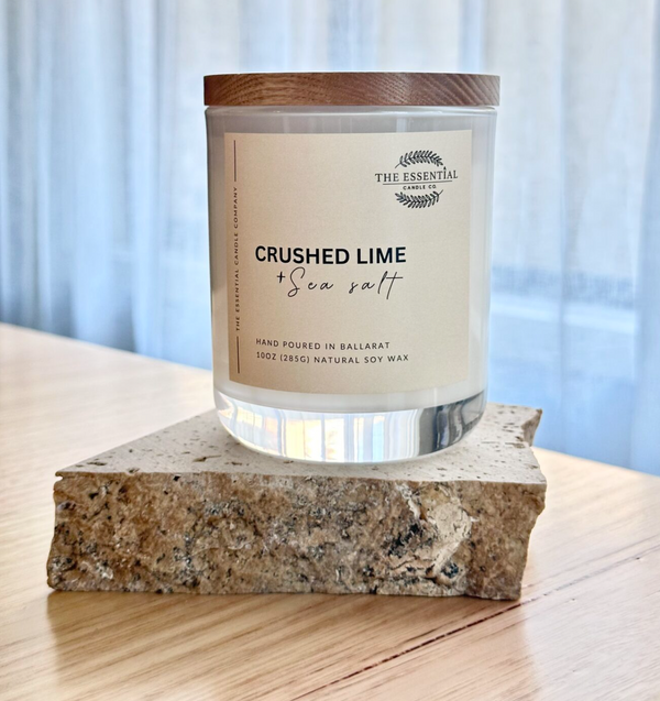 The Essential Candle Co - Crushed Lime & Sea Salt