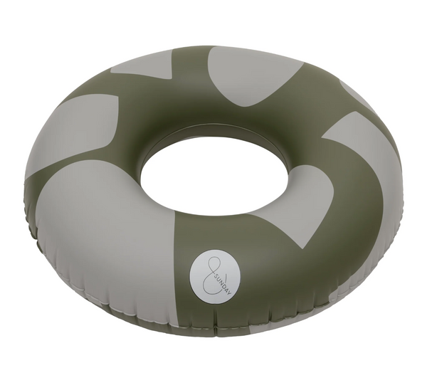 &Sunday Luxe OverSized Pool Tube -Playful Olive