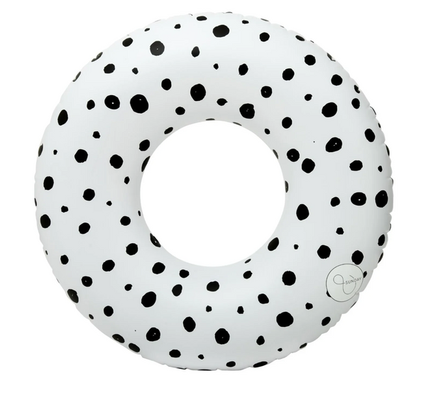 &Sunday Luxe OverSized Pool Tube- Bubbles White