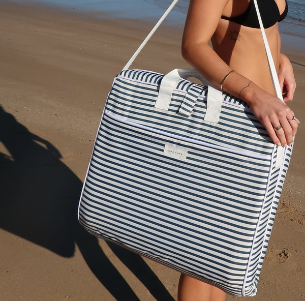 SunnyLife Take Anywhere Beach Chair- Resort Stripe