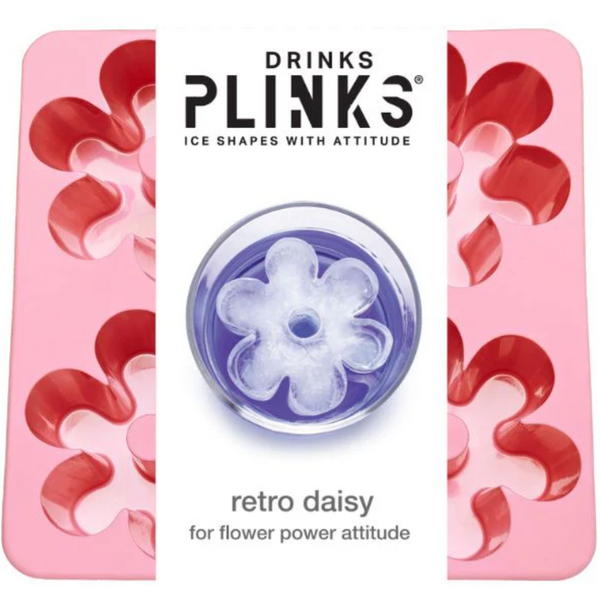 DrinksPlinks-   Retro Daisy Pink