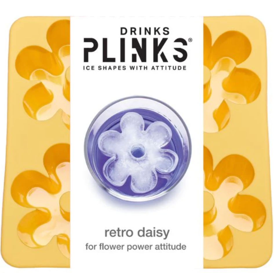 DrinksPlinks-  Retro Daisy Yellow