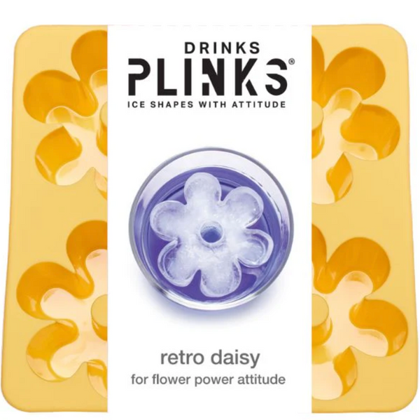 DrinksPlinks-  Retro Daisy Yellow
