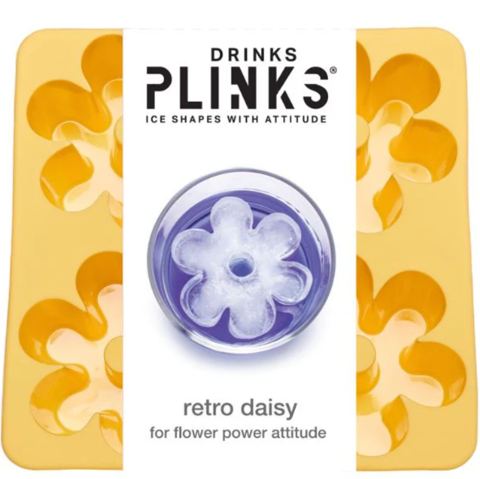 DrinksPlinks-   Retro Daisy Yellow