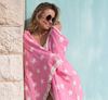 Knotty Oteki Beach Towel - Star Pink