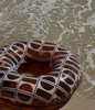 Pool Buoy Lux Ring - Hourglass Amber