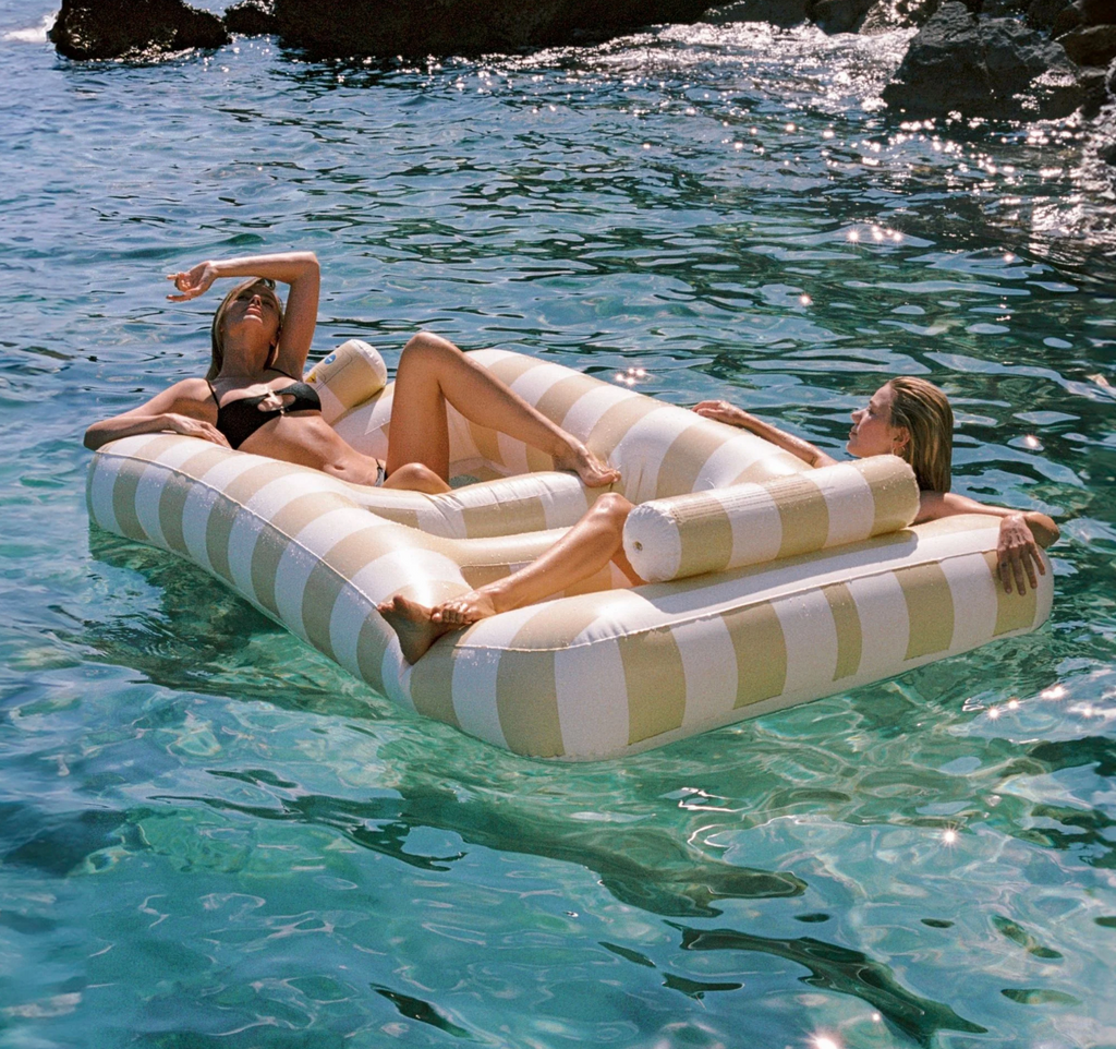 SunnyLife Luxe Twin Hammock Float : Mango Bay