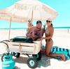 Sugar Beach Co. Beach Carts- Natural