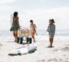 Sugar Beach Co. Beach Carts- Natural