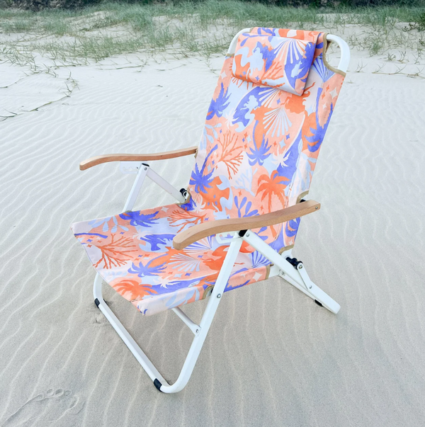 Isla Reclining Beach Chair-Pacifica