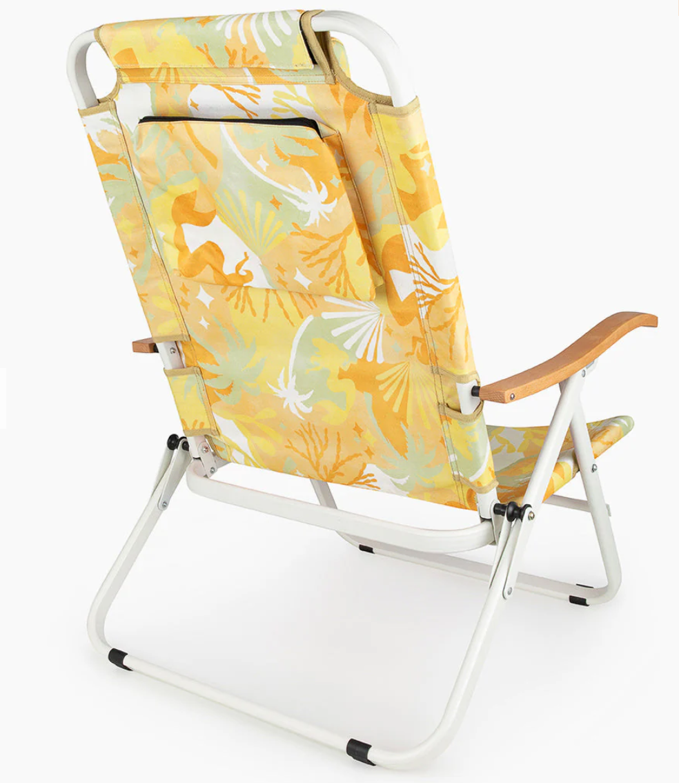 Isla Reclining Beach Chair-Hideaway
