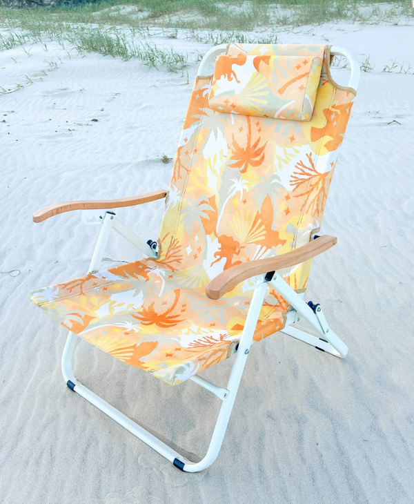 Isla Reclining Beach Chair-Hideaway