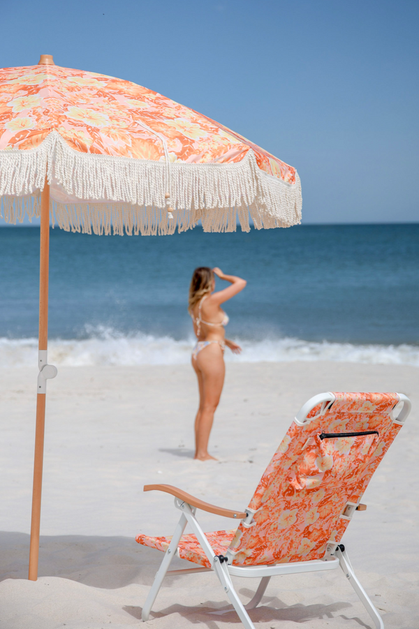 Isla Reclining Beach Chair-Solana