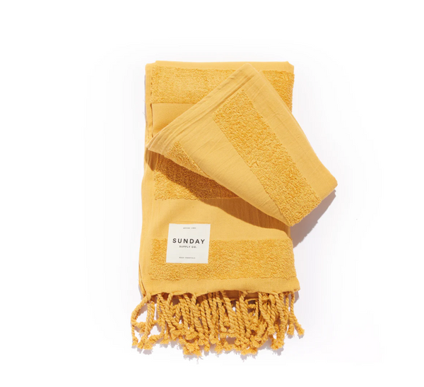 Sunday Supply Co.  Beach Towel- Golden