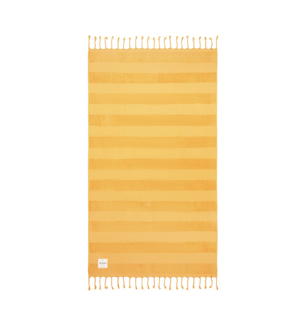 Sunday Supply Co.  Beach Towel- Golden
