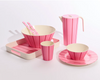 Kip & Co Beach Picnic 2P Cup Set - Iced Vovo Stripe