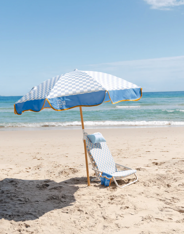 The Somewhere Co. Luxe Beach Umbrella- Sorrento