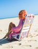 The Somewhere Co. Luxe Beach Lounger - Bubblegum