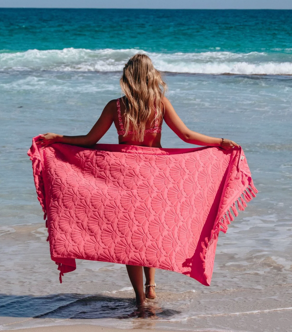 Isla Zali Beach Towel - Melon