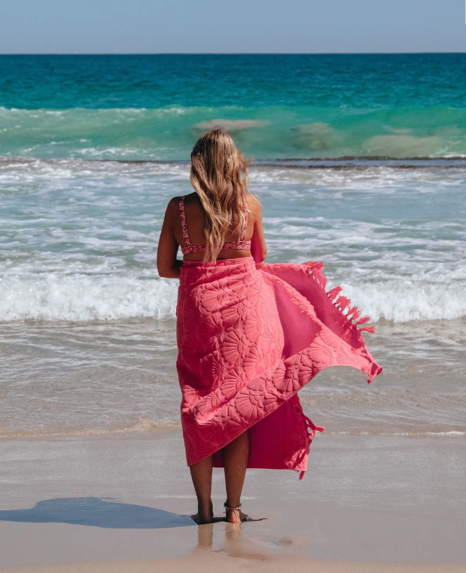 Isla Zali Beach Towel - Melon