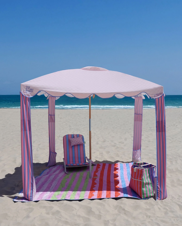 The Somewhere Co. Premium Beach Cabana - Bubblegum