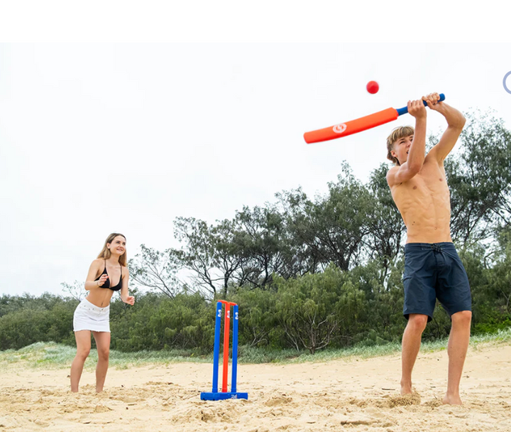 Waboba Deluxe Beach Cricket Set- 2 Sets of Stumps
