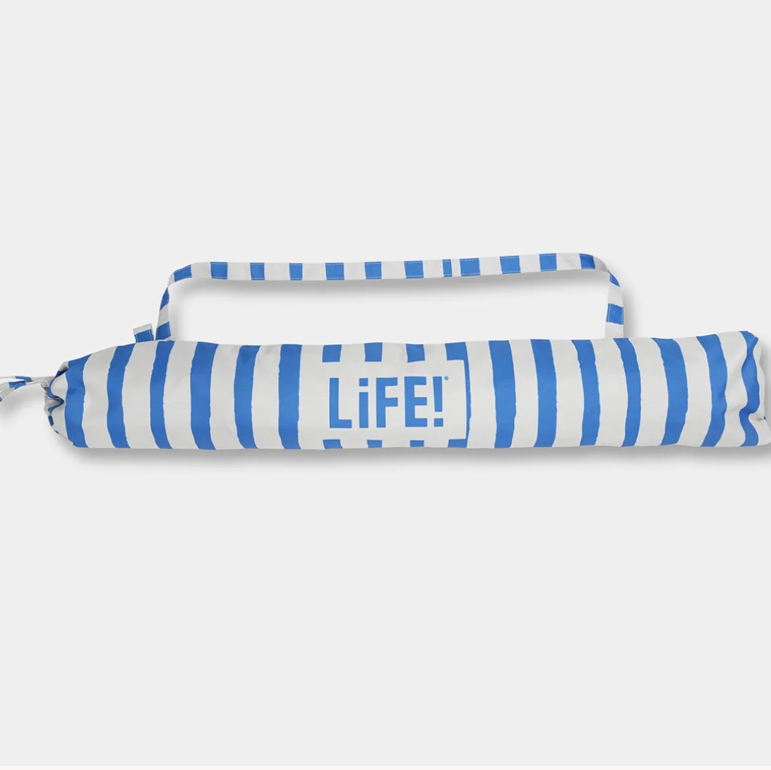 LIFE! Premium Beach Umbrella - Blue
